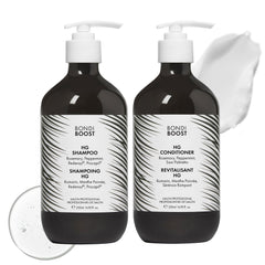 BONDIBOOST set frontal embalaje visible y beneficios para densidad