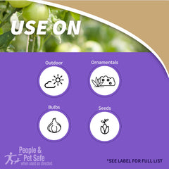 Bonide close-up de gránulos destacando textura y eficacia de disuasión