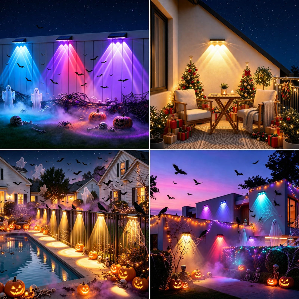 BONLION luces RGB en ambiente de fiesta para decoración nocturna