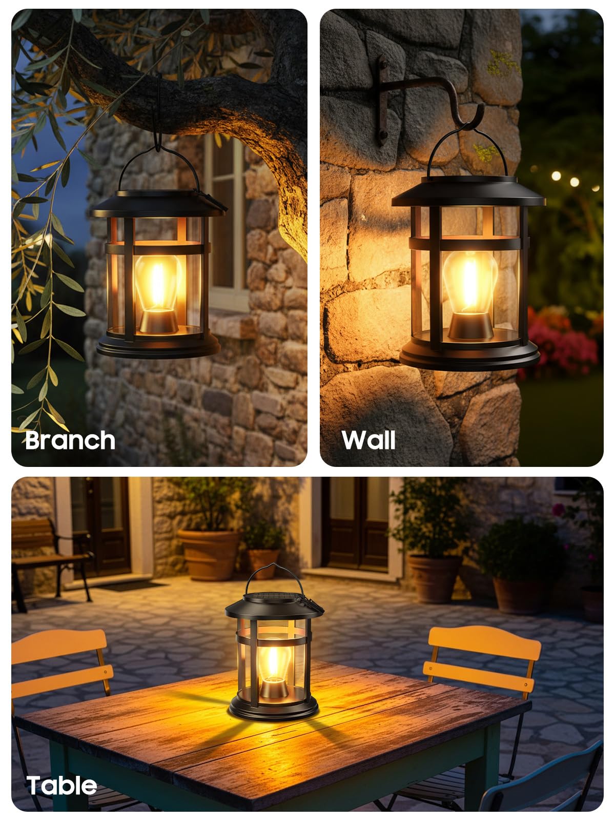 BONLION farol junto a objeto para comparar tamaño práctico