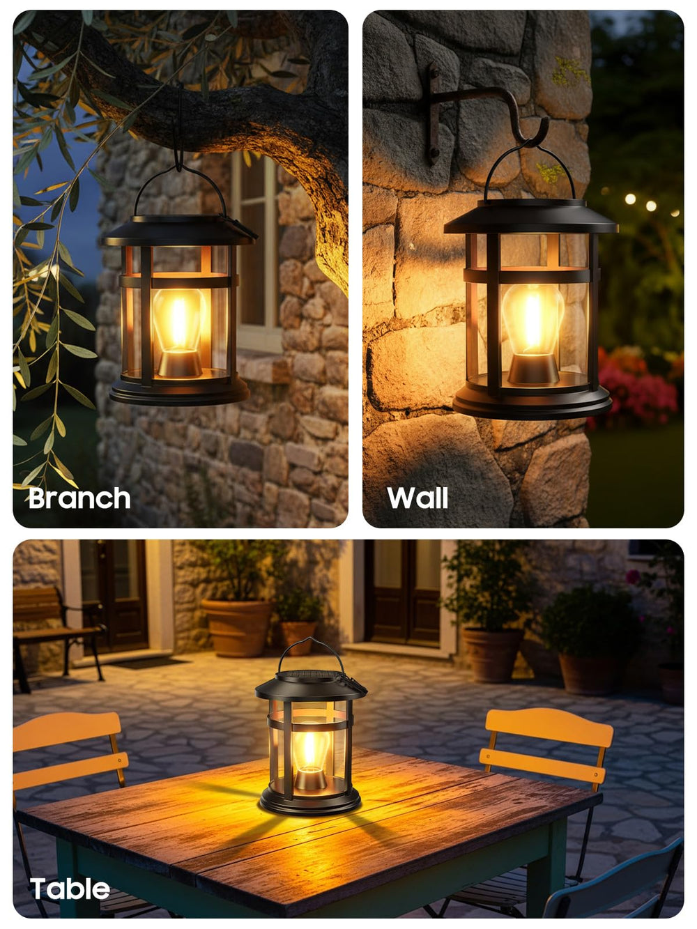 BONLION farol junto a objeto para comparar tamaño práctico