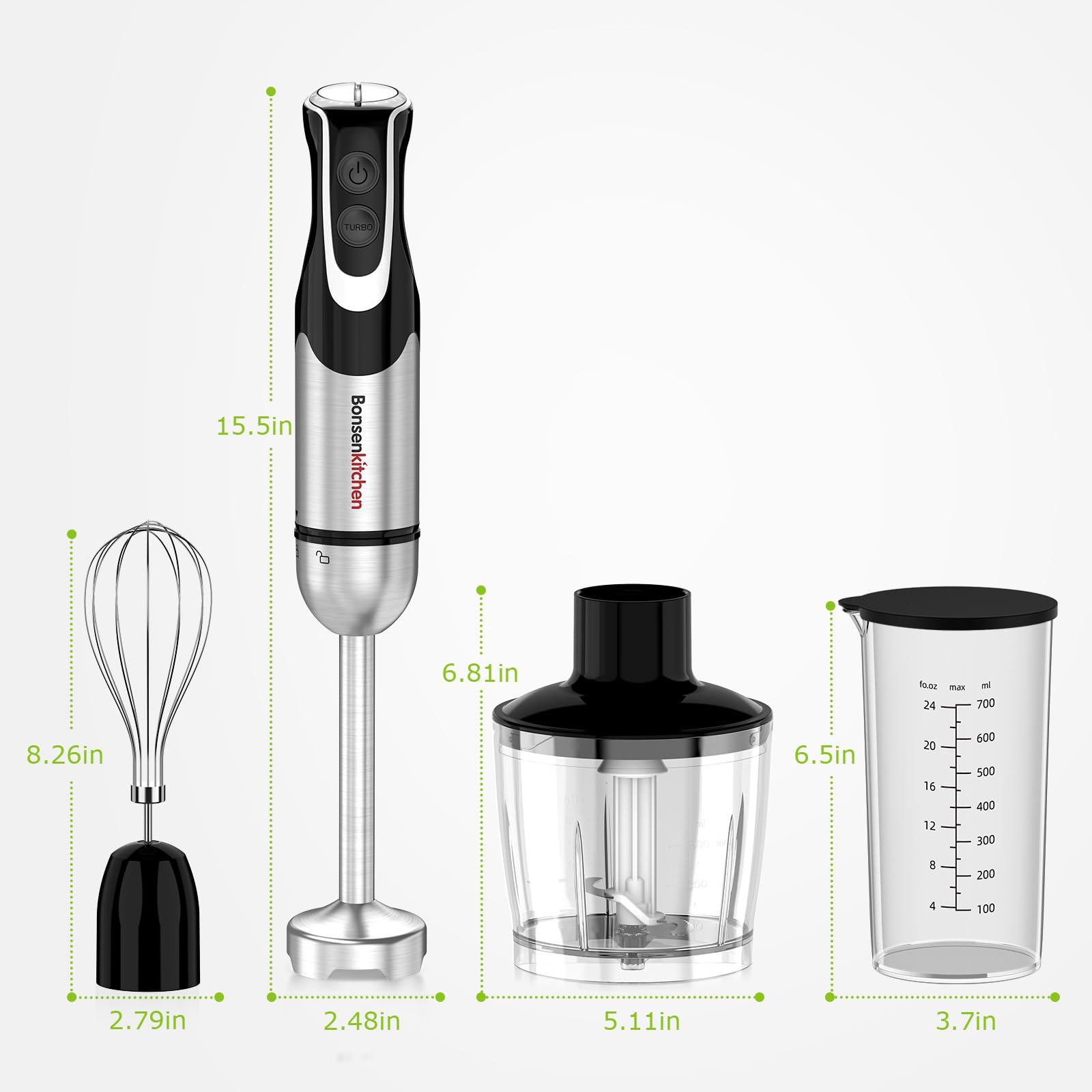 Bonsenkitchen guardado en cocina compacta, ocupa poco espacio