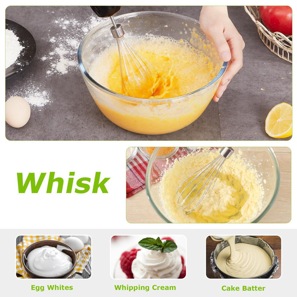 Bonsenkitchen vaso medidor con batido listo para servir y limpieza fácil