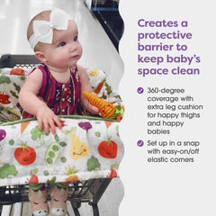 Boppy primer plano de textura acolchada que demuestra confort extra en las piernas