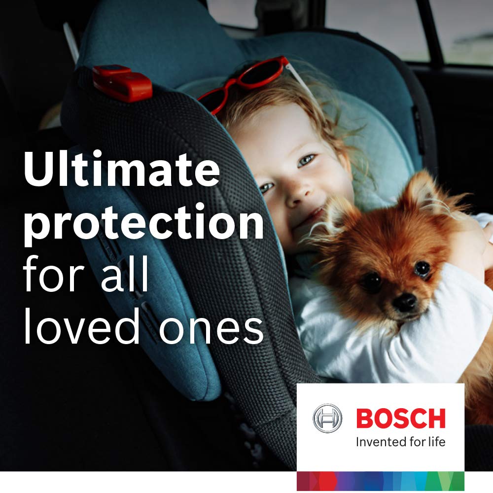 Bosch 6055C textura melt-blown vista cercana que destaca captura de micropartículas