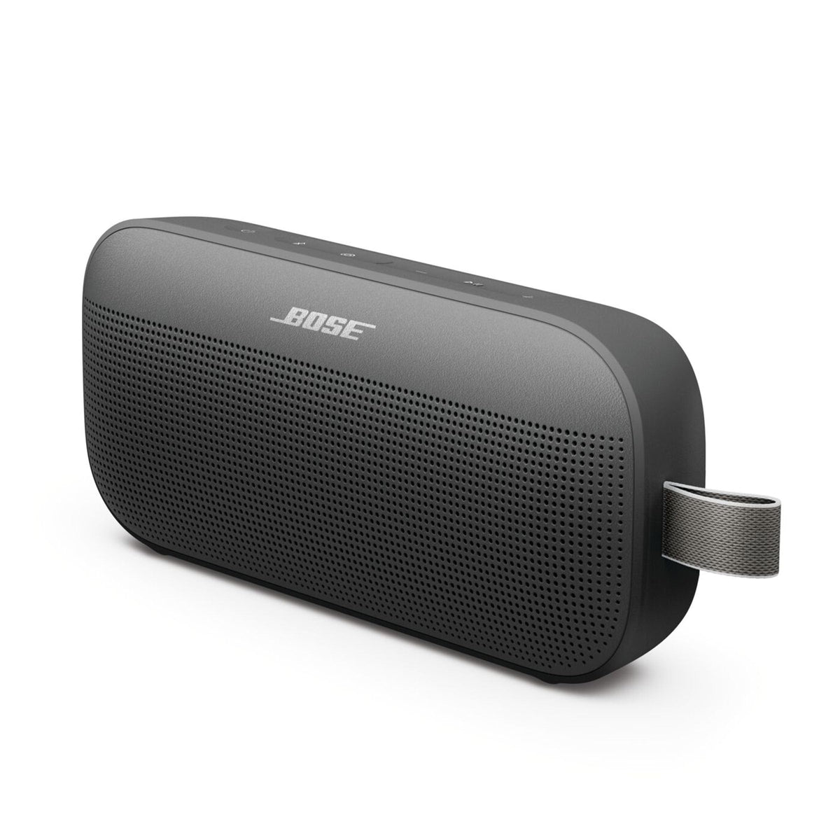 Bose SoundLink Flex vista frontal con potente sonido portátil