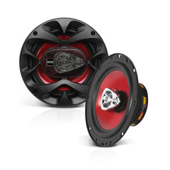 BOSS Audio Systems vista frontal de bocina mostrando diseño y montaje, mejor presencia sonora