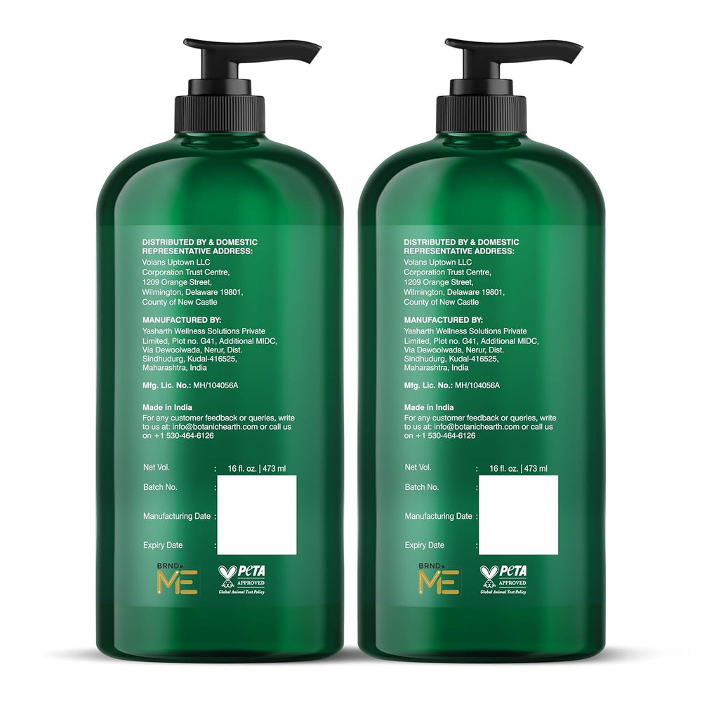 Botanic Hearth cabello tras uso mostrando mayor cuerpo y brillo visible