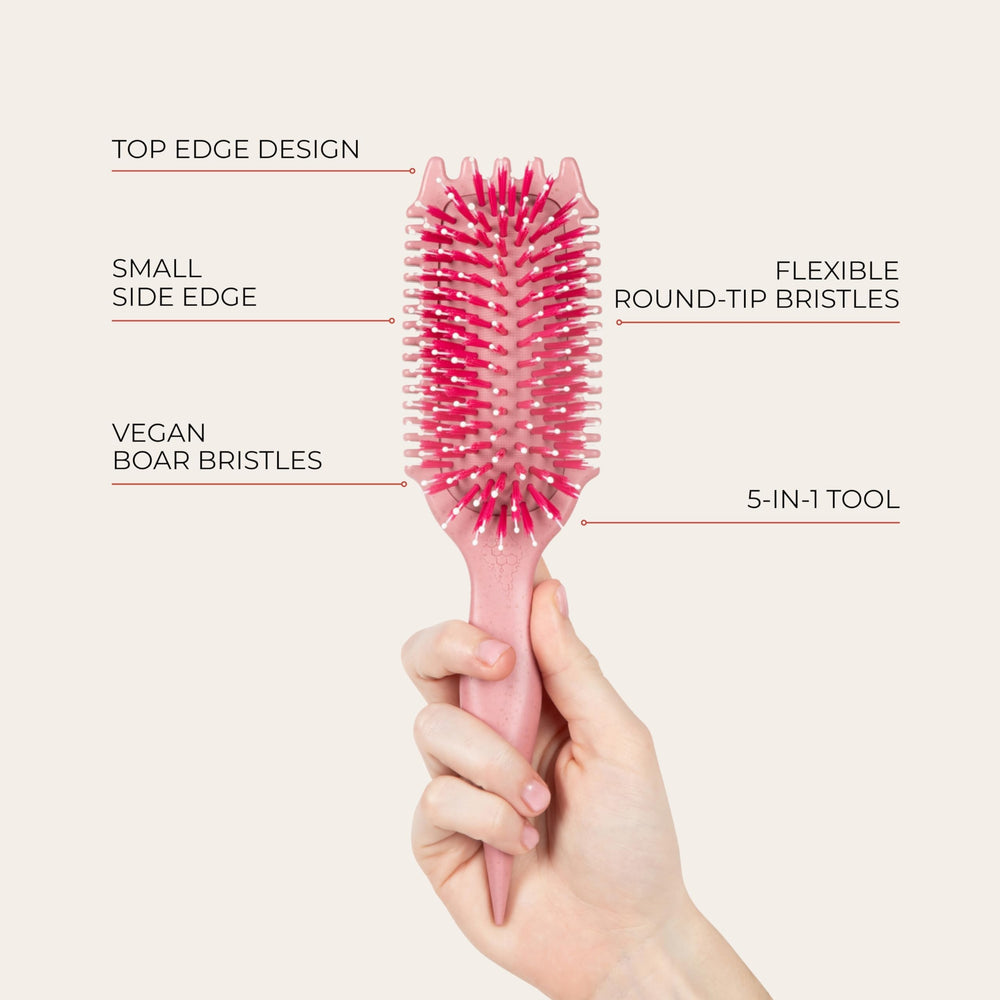 Bounce Curl detalle de cerdas que separan rizos sin frizz para definición