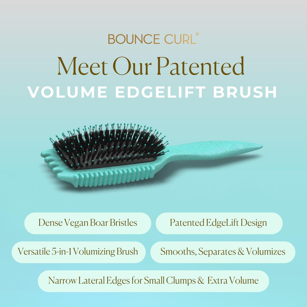 Bounce Curl detalle del mango multifunción para separar y enrollar mechones con precisión