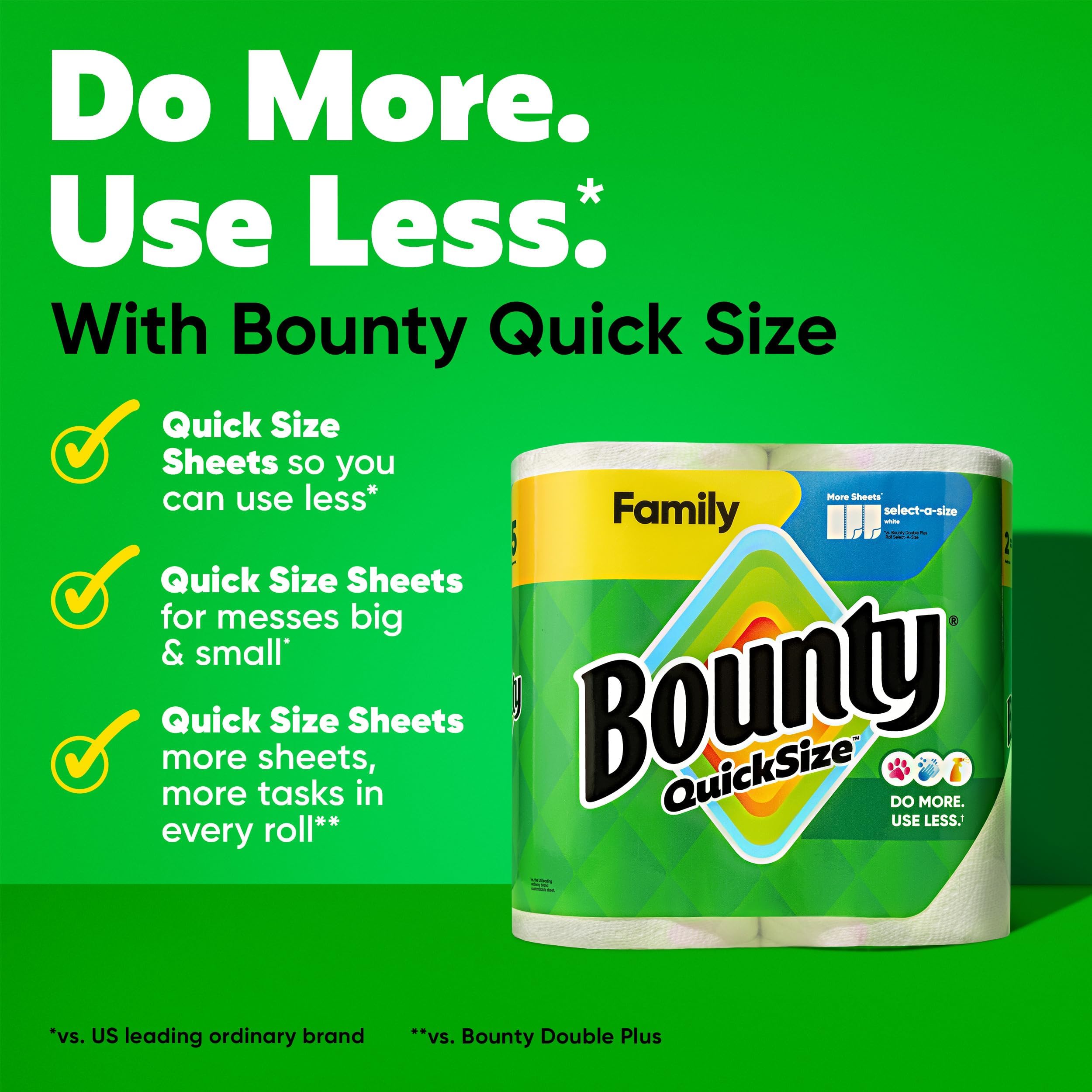 Bounty close-up diamond texture showing strength and faster absorbency