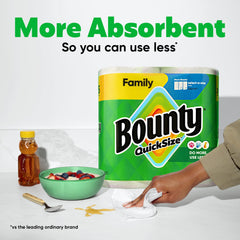 Bounty perforation detail showing easy tear for precise sheet sizing