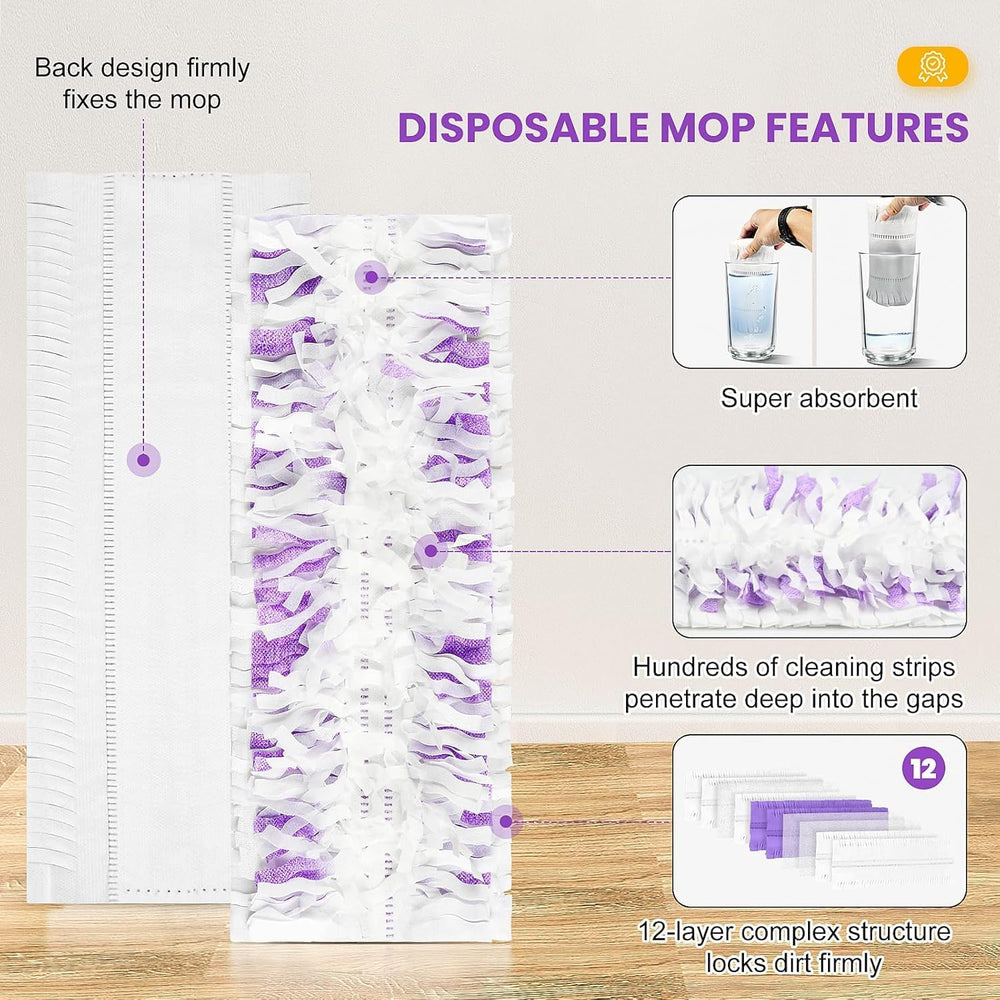 Bpbdzz textura de la almohadilla destacando absorción y tiras limpiadoras
