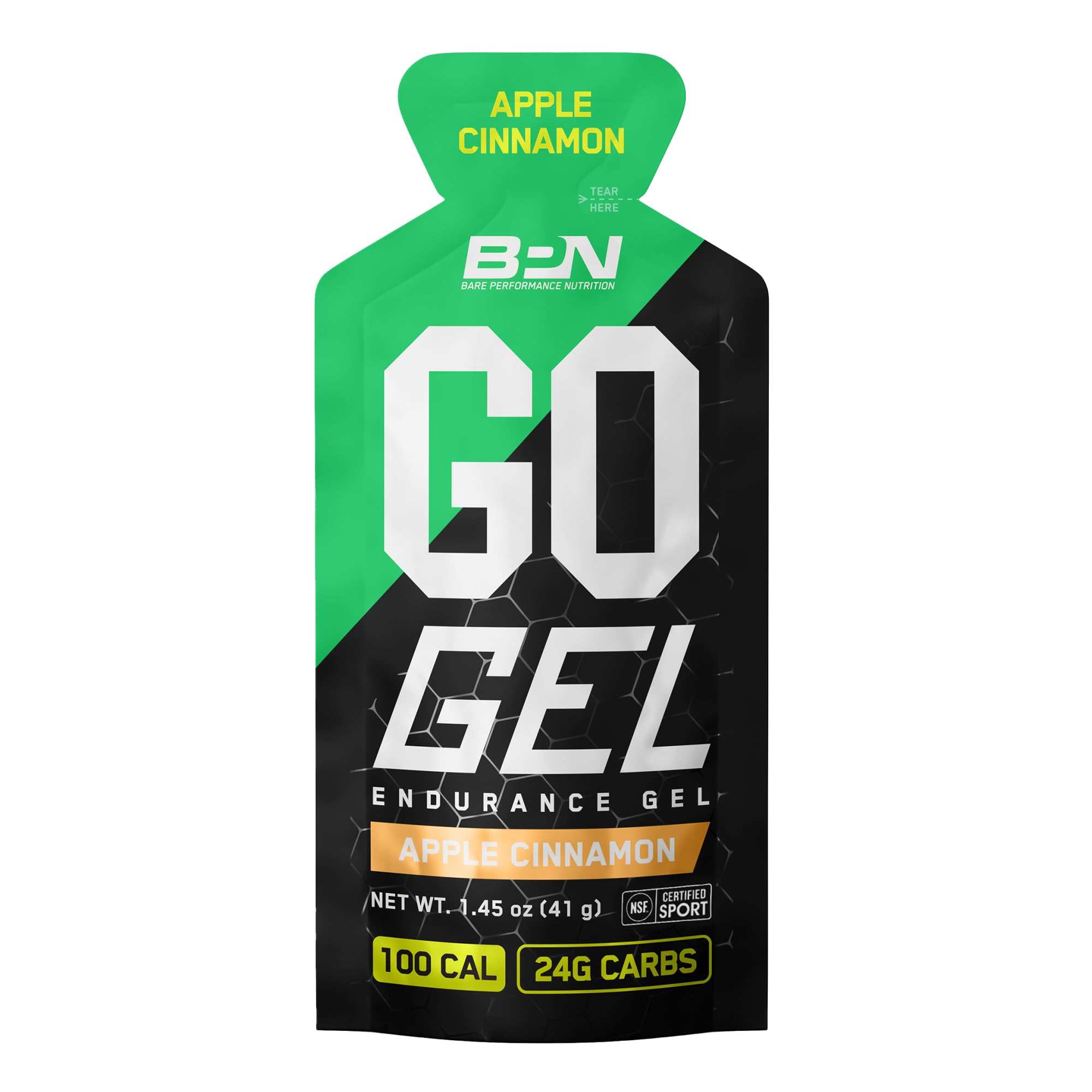 BPN Go Gel sobre abierto mostrando textura fácil de ingerir