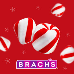 Brach's primer plano de textura suave del caramelo que muestra su acabado