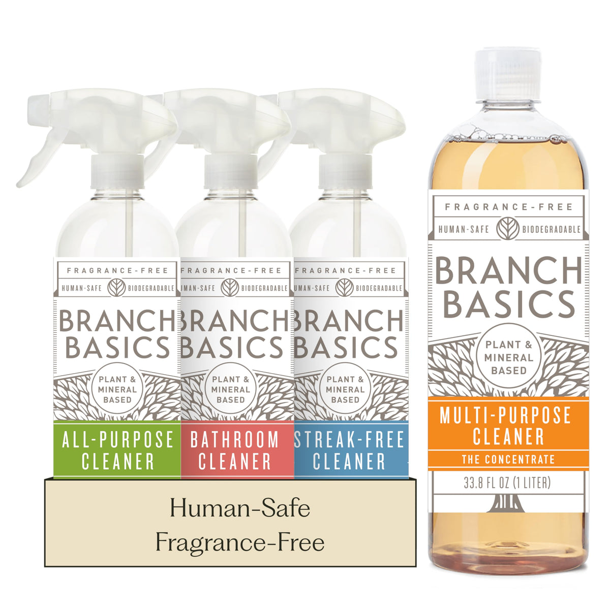 Branch Basics vista frontal del kit, solución todo en uno segura