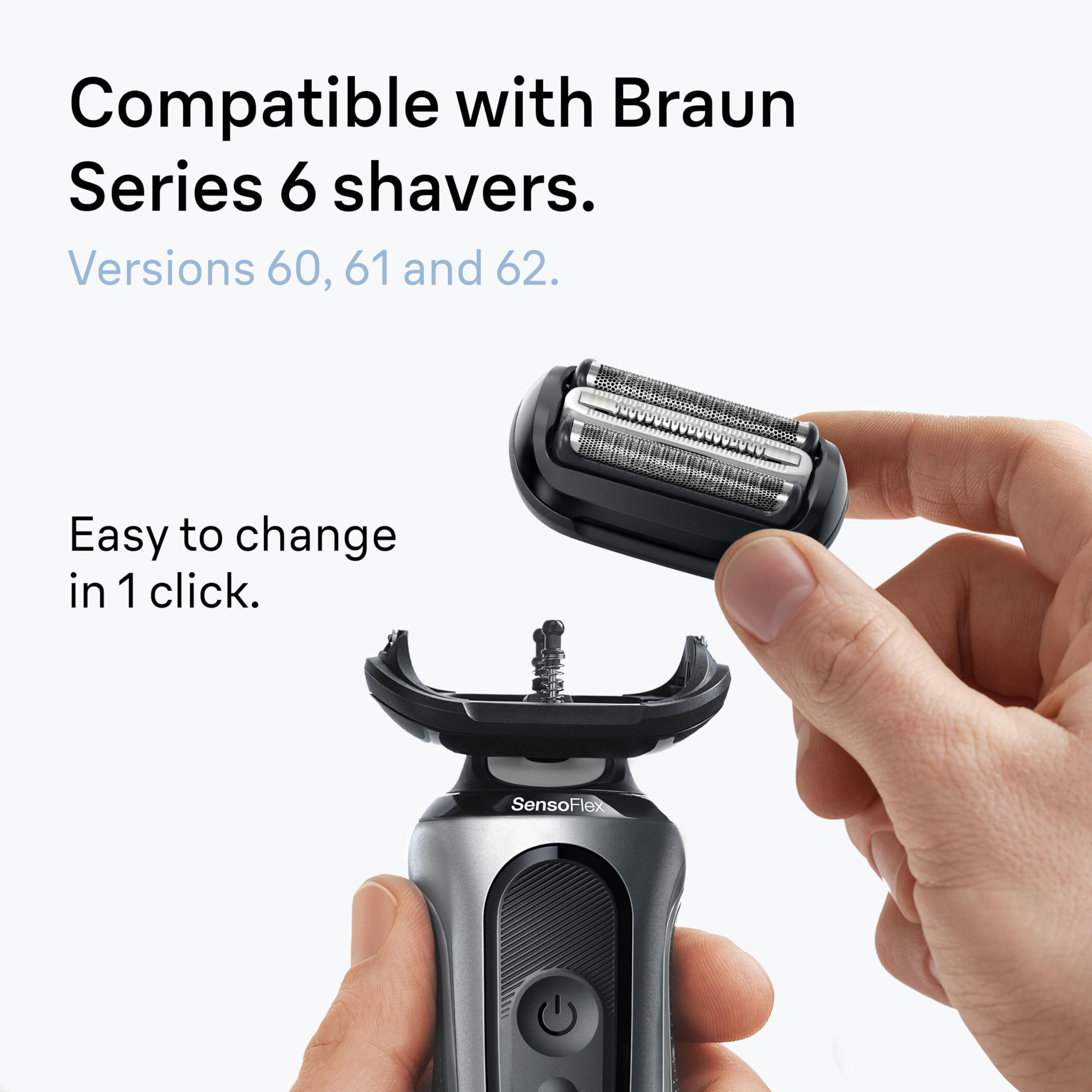 Braun bloque cortador en primer plano, asegura cortes limpios