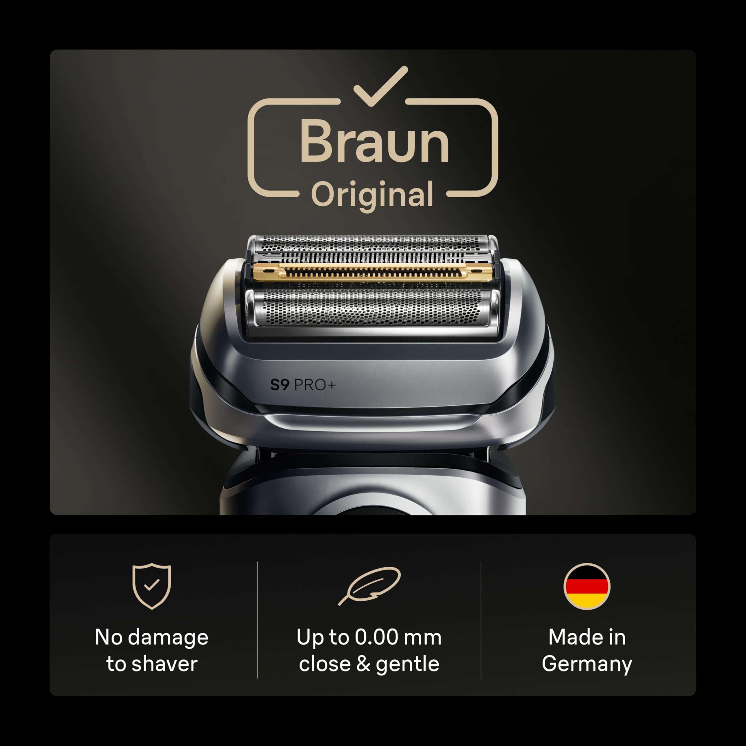Braun Series 9 detalle ProBlade que asegura cortes más eficaces