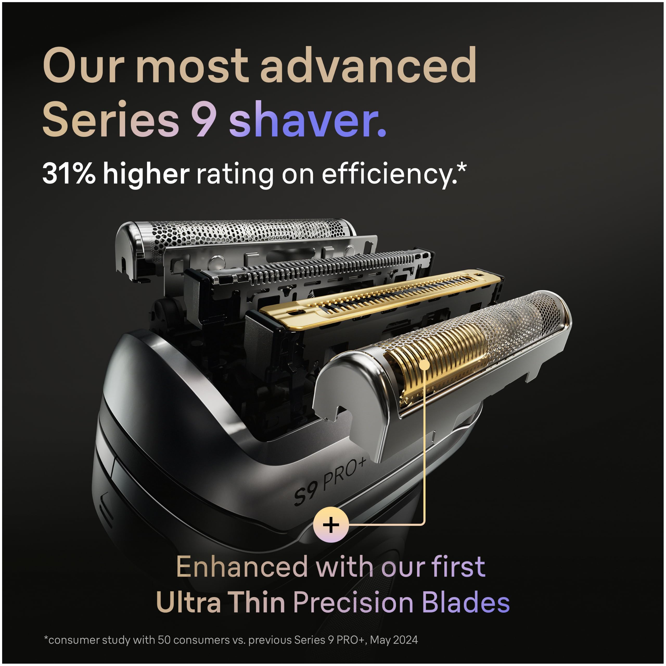 Braun Series 9 PRO+ recortadora Precision ProTrimmer enfocada en detalles y precisión