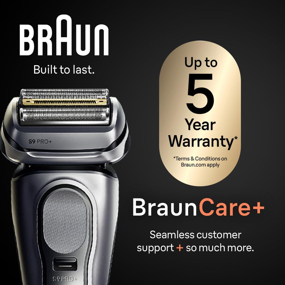 Braun Series 9 PRO+ estación SmartCare 6-en-1 limpiando y secando para mayor higiene