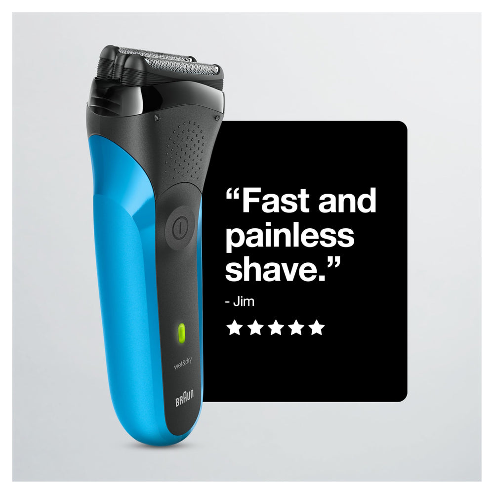Braun Series 3 empaque con sello Made in Germany y presentación premium