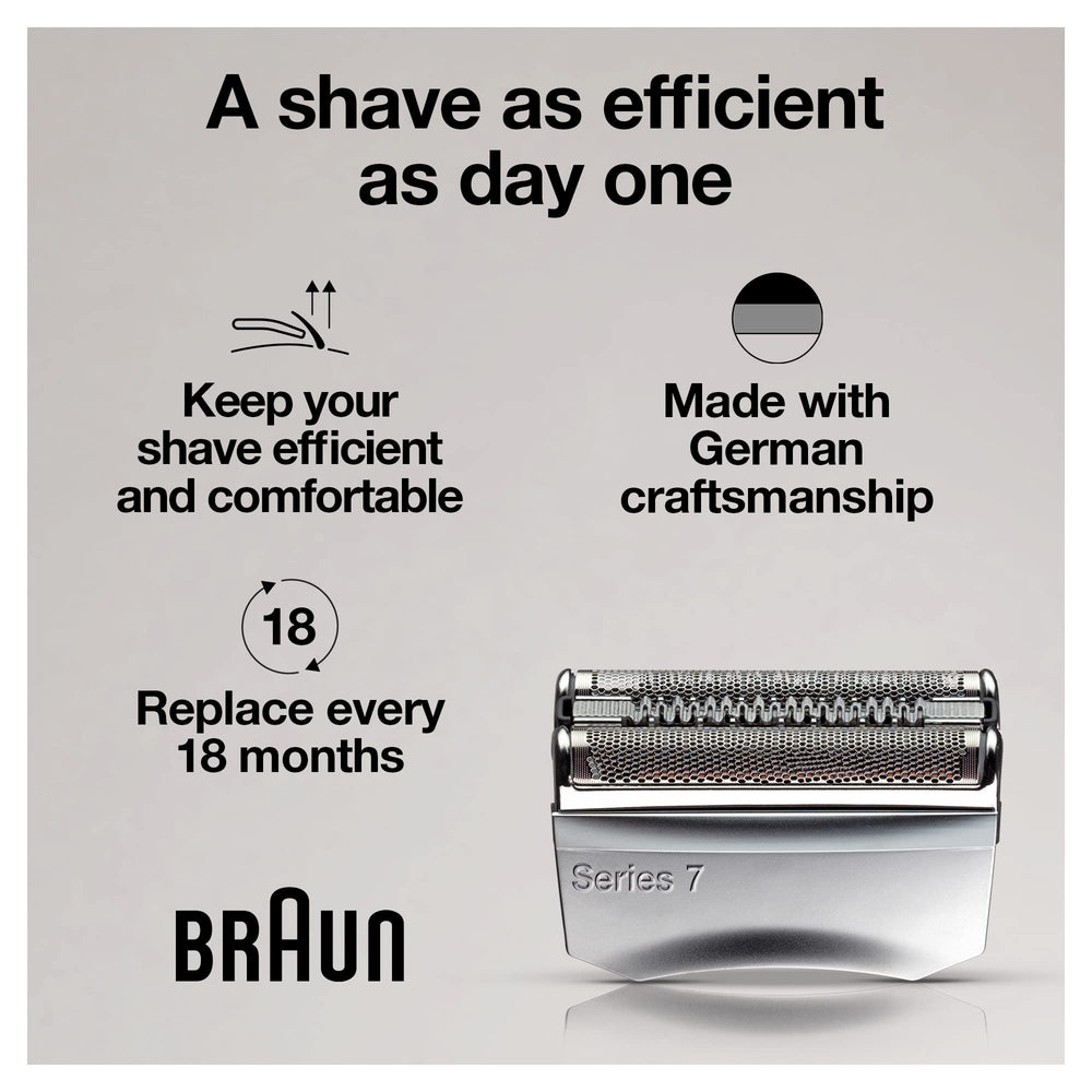 Braun placa superior del cassette con abertura que mejora el contacto con la piel