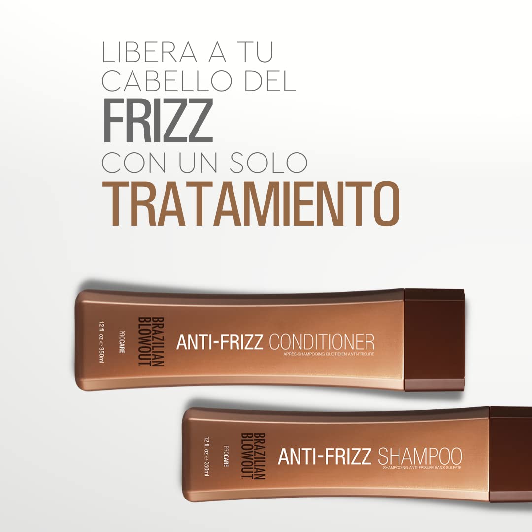 Brazilian Blowout tamaño comparativo del envase para valorar cantidad y duración