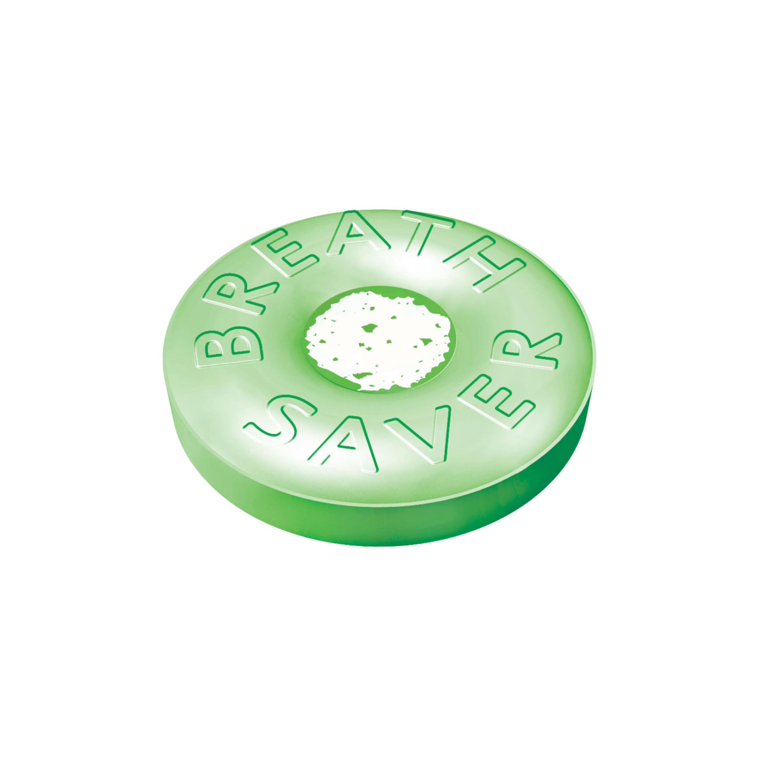 Breath Savers etiqueta e ingredientes enfocando Neutrazin y seguridad