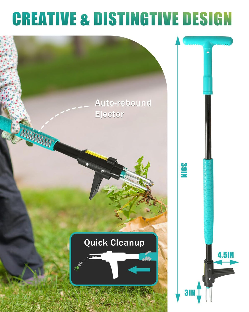 Breeze Touch pedal reforzado en uso para hundir garras con menos esfuerzo