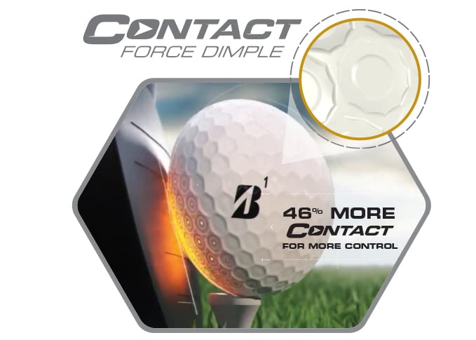 Bridgestone e12 Contact caja de presentación con pelotas listas para jugar