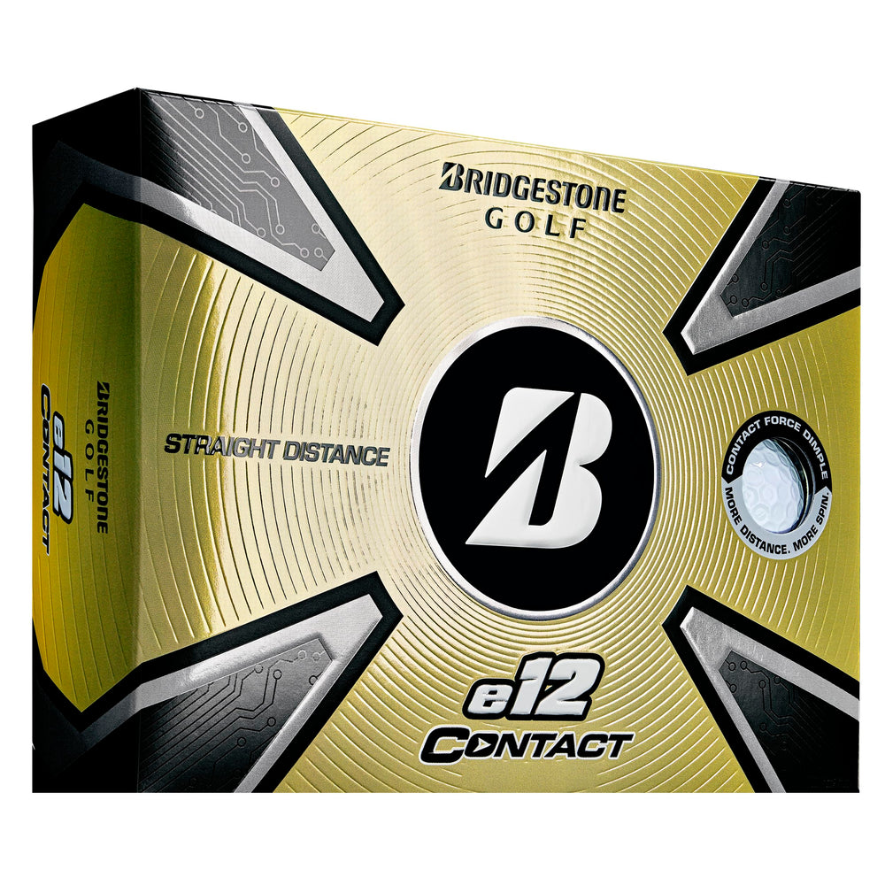 Bridgestone e12 Contact frontal muestra diseño y legibilidad del logotipo