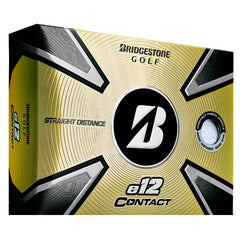 Bridgestone e12 Contact frontal muestra diseño y legibilidad del logotipo