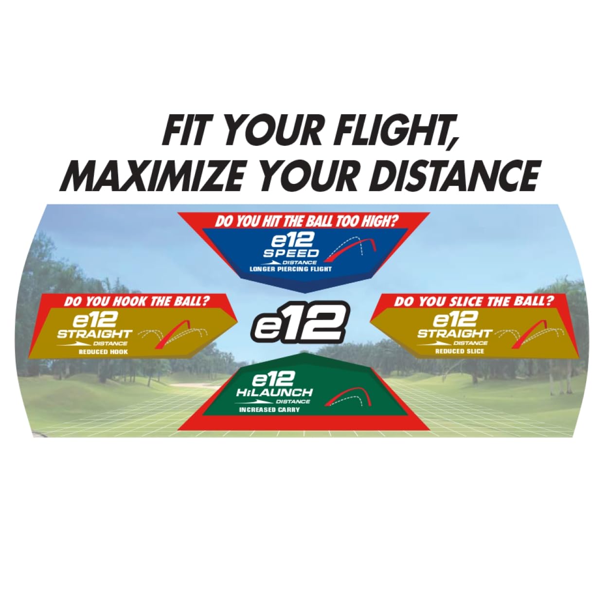 Bridgestone e12 Straight en césped de campo transmitiendo confianza y consistencia