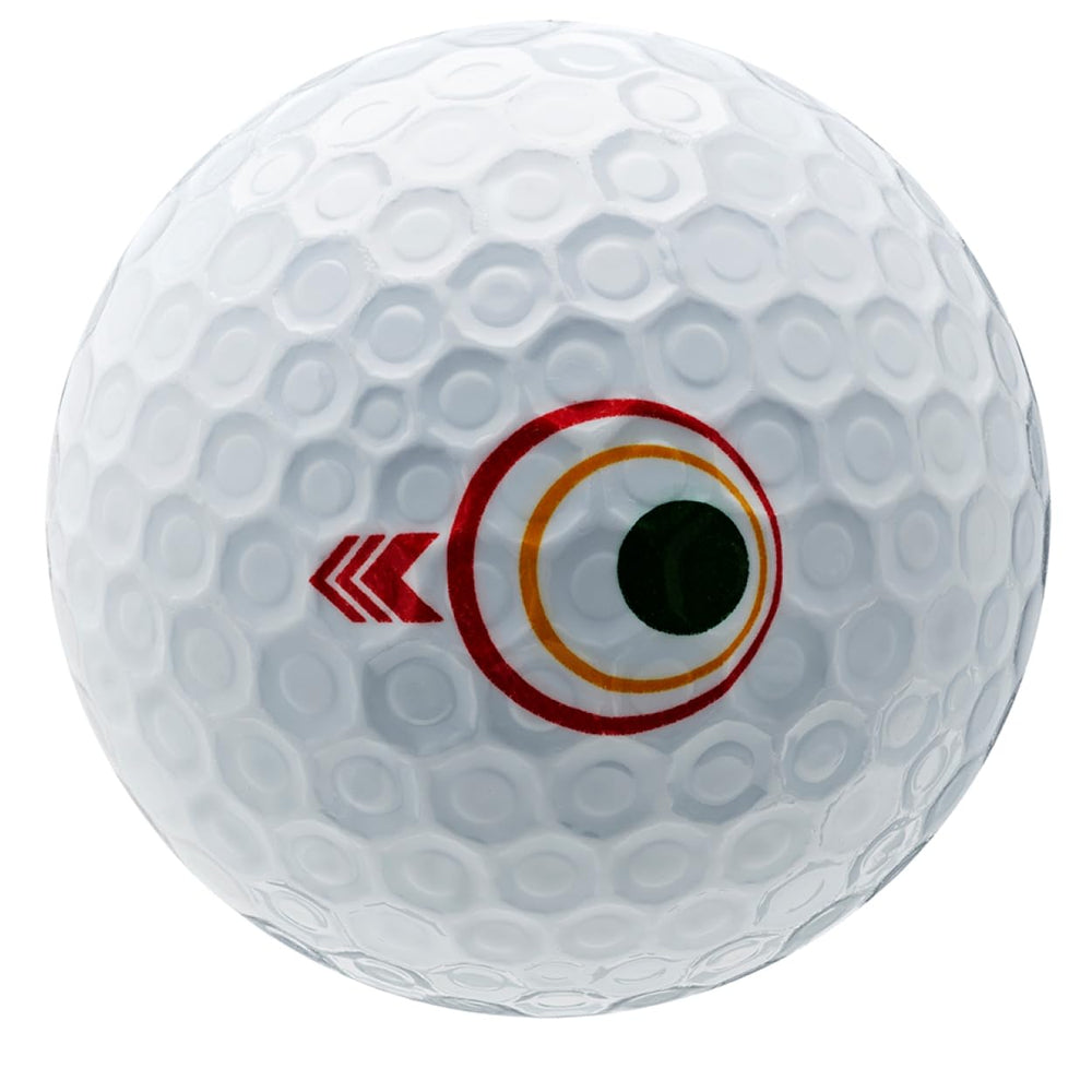 Bridgestone e12 Straight pelota en vuelo tras drive, ofrece más distancia y rectitud