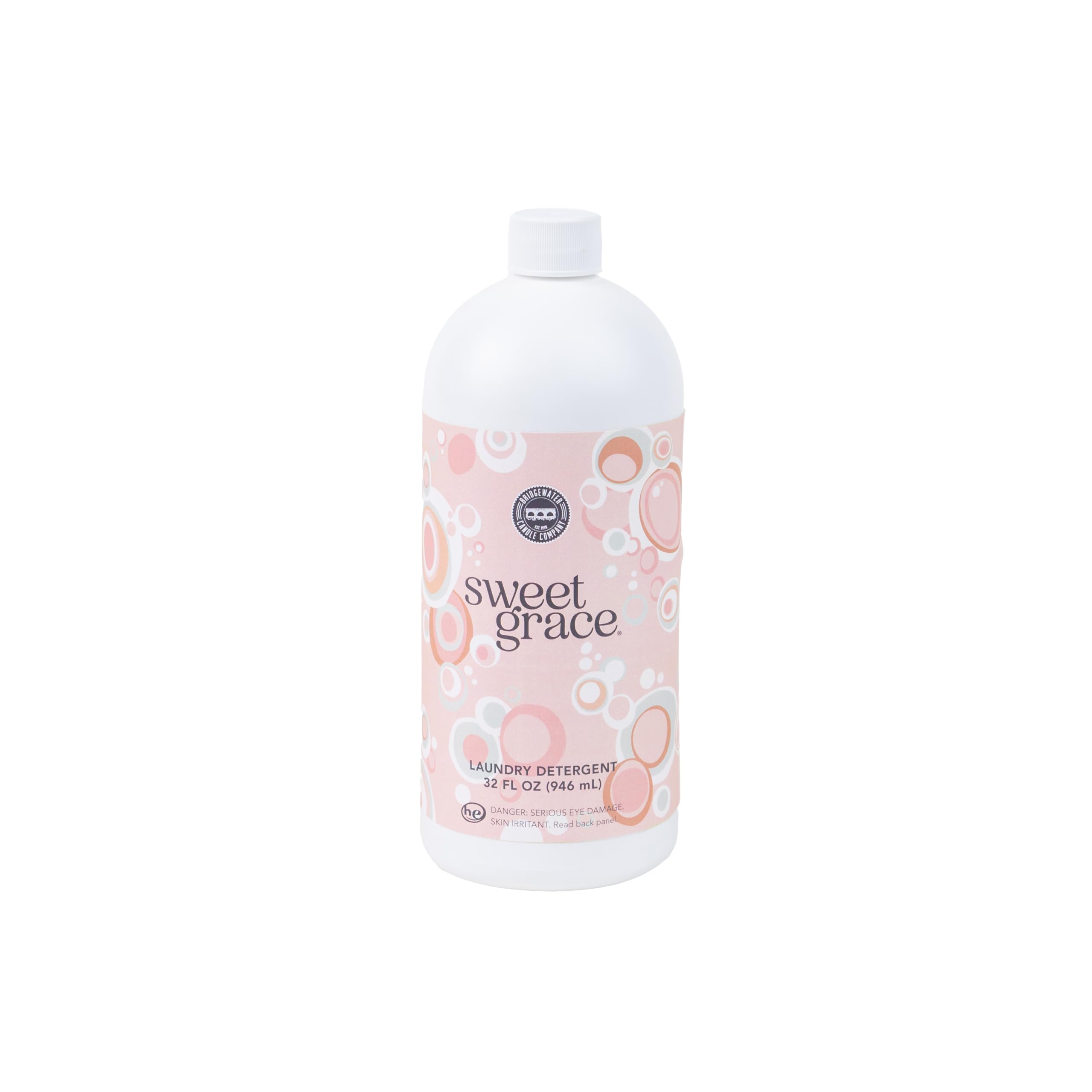 Bridgewater envase frontal 32 oz mostrando etiqueta y tamaño práctico