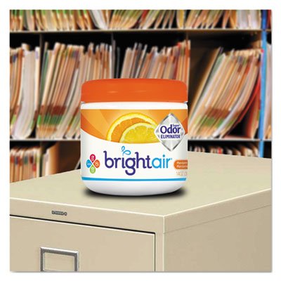 Bright Air primer plano de textura de gel cítrico, revela liberación controlada