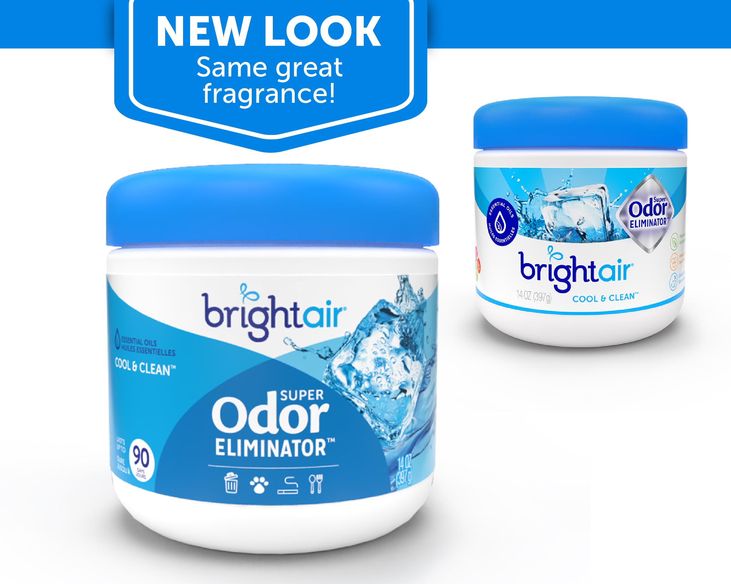 Bright Air textura del gel en primer plano para absorción prolongada