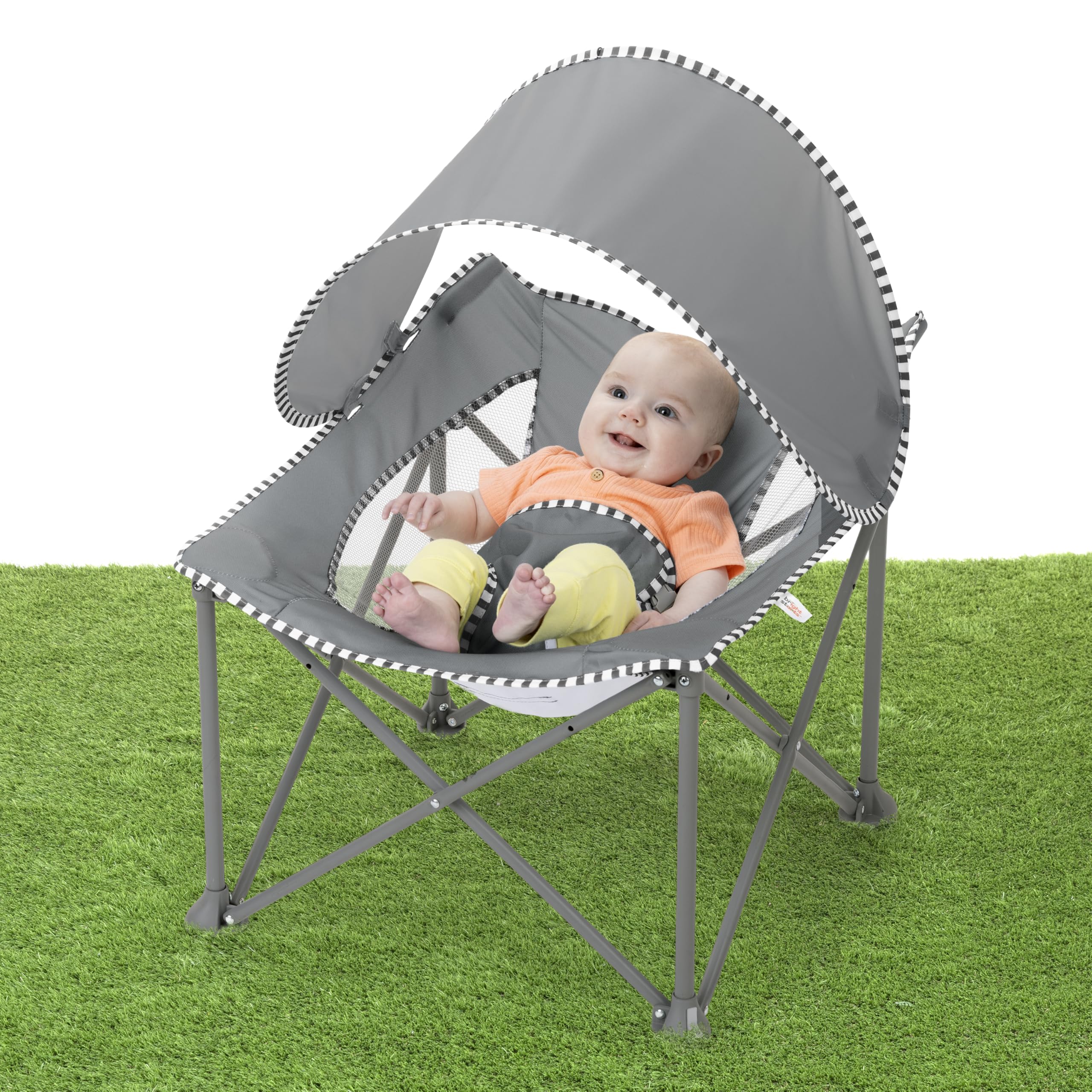 Bright Starts dosel con UPF 50+ protegiendo del sol