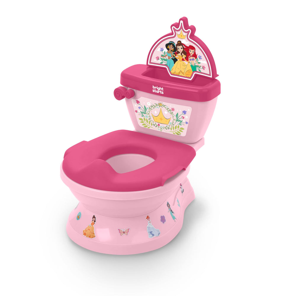 Bright Starts orinal frontal con diseño Disney Princess para motivar al niño