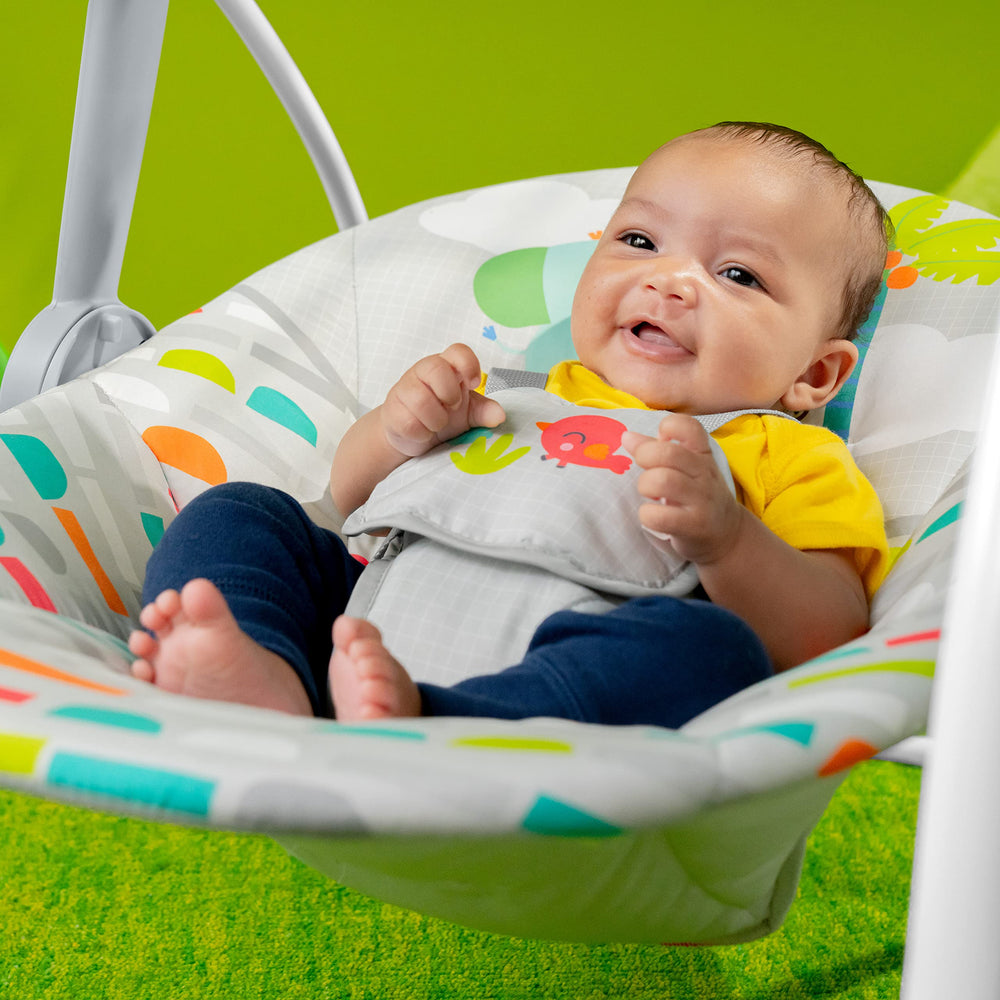 Bright Starts controles con 6 velocidades y botones intuitivos visibles