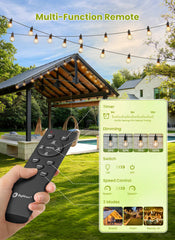 Brightown panel solar ajustable 180° para máxima captación de luz