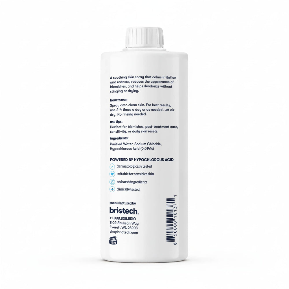 BRIOTECH en ambiente de cuidado personal junto a toallas y productos neutros