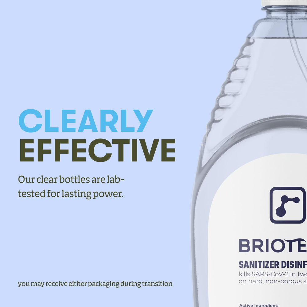 BRIOTECH desinfectando comedero de mascota reduciendo olores