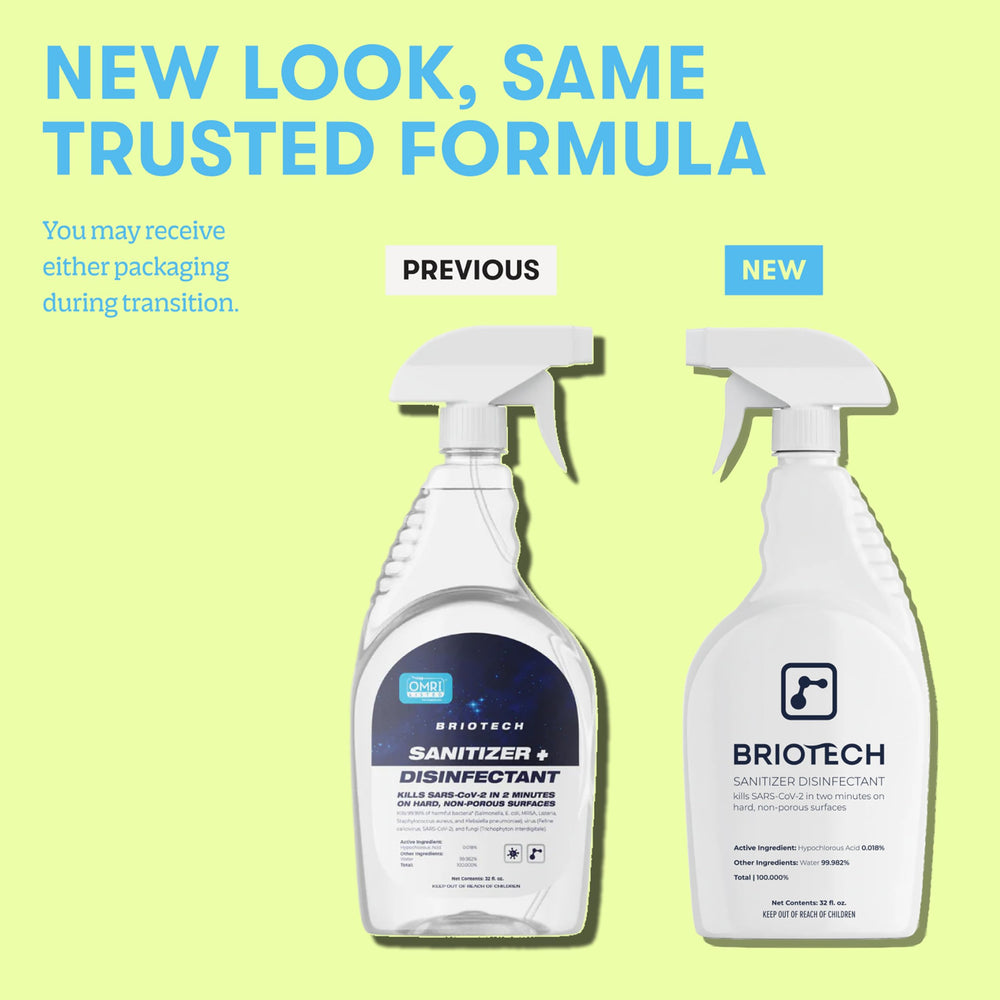 BRIOTECH vertido a pulverizador con medición precisa para uso controlado