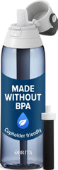 BRITA botella Night Sky vista frontal con diseño elegante y capacidad 26 oz