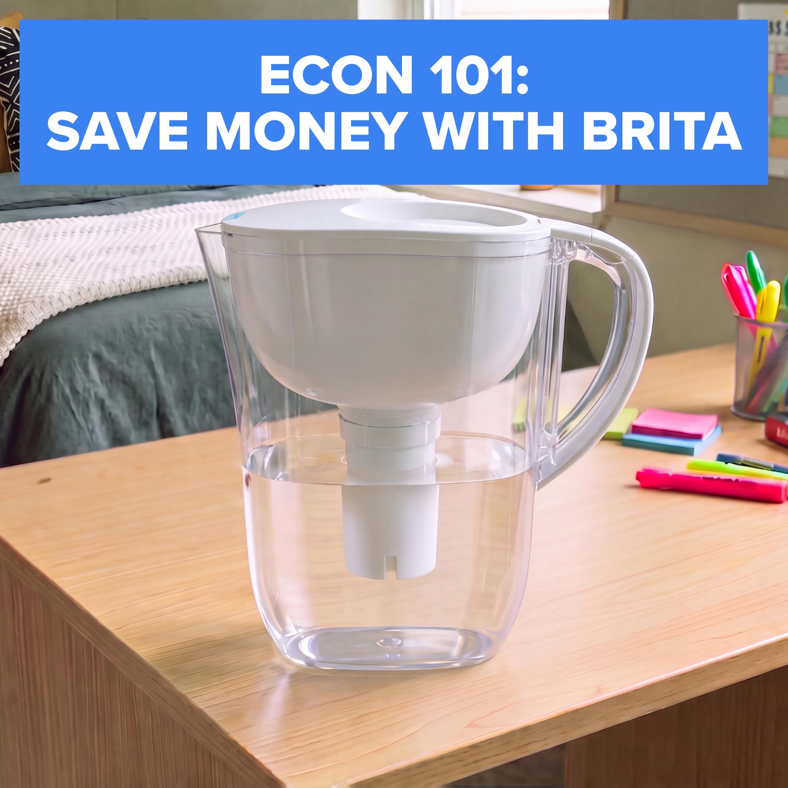 Brita primer plano del indicador SmartLight recordando cambio de filtro
