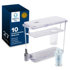 BRITA jarra UltraMax frontal mostrando gran capacidad y facilidad de uso