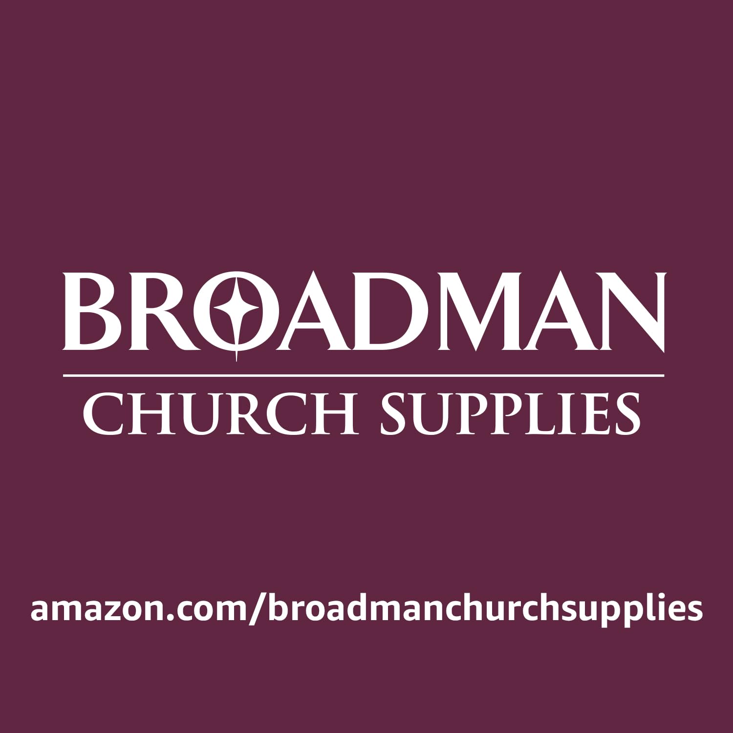 BROADMAN uso en iglesia mostrando presentación limpia y ordenada
