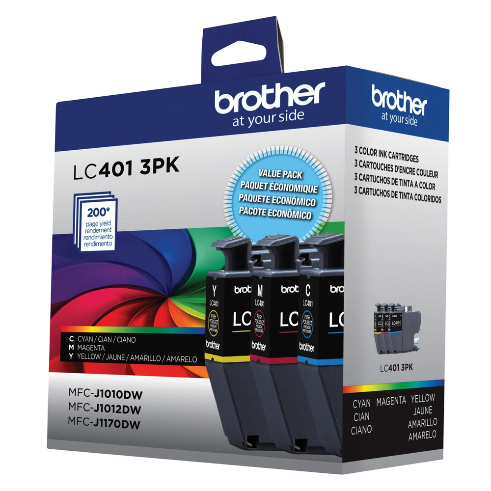 Brother cartuchos instalados en impresora MFC-J1010DW para impresión sin interrupciones