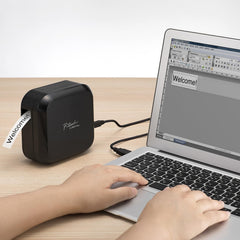 Brother P-touch CUBE Plus cintas premium y colores variados para personalizar